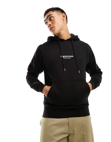 Sweat à capuche oversize avec imprimé logo Originals - Jack & Jones - Modalova