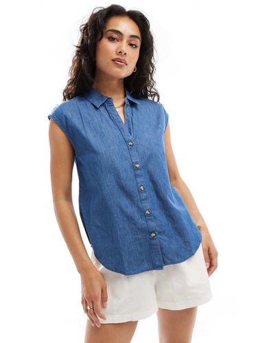 Chemise en jean à manches courtes - moyen - Jdy - Modalova