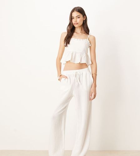 Pantalon ample en gaze - cass - Jdy Tall - Modalova