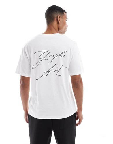 T-shirt avec imprim au dos - Jj Rebel - Modalova