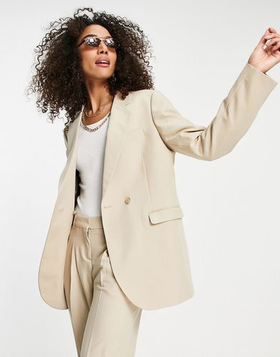 Mary - Blazer oversize - Grège - Jjxx - Modalova