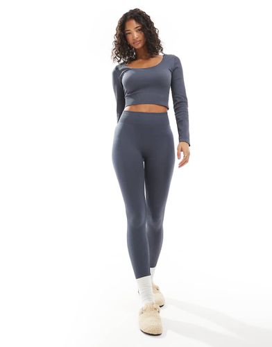 Legging d'ensemble sans coutures - délavé - Only - Modalova