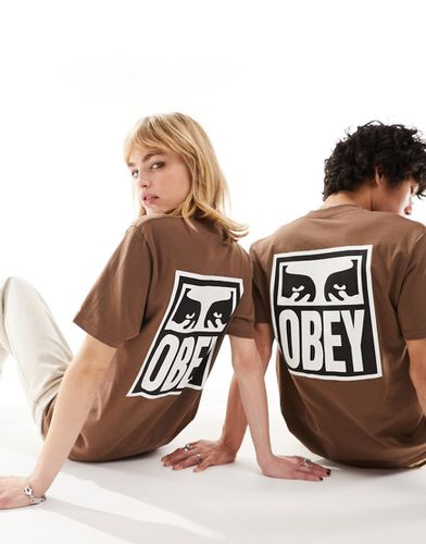 Icon Eyes 2 - T-shirt unisexe - Marron - Obey - Modalova