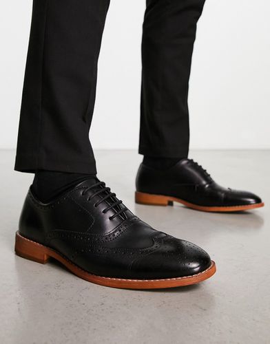 Meanest - Chaussures richelieu en cuir - Noir - Office - Modalova