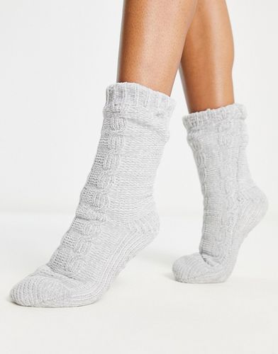 Chaussons-chaussettes confortables en maille chenille - Loungeable - Modalova