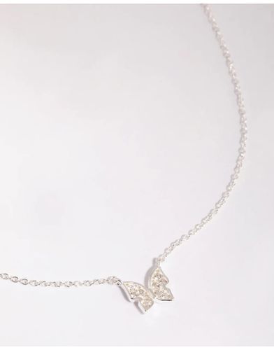 Collier à pendentif papillon à strass - Lovisa - Modalova