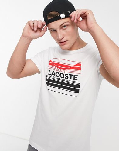 Lacoste - T-shirt à logo - Blanc - Lacoste - Modalova