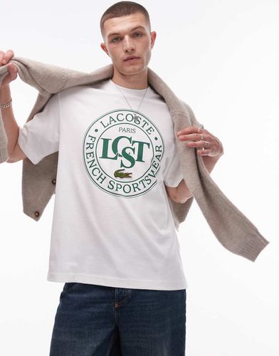 T-shirt à logo emblématique devant - Lacoste - Modalova