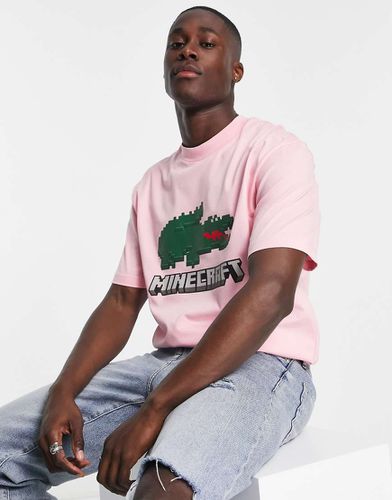 X Minecraft - T-shirt à logo - Lacoste - Modalova