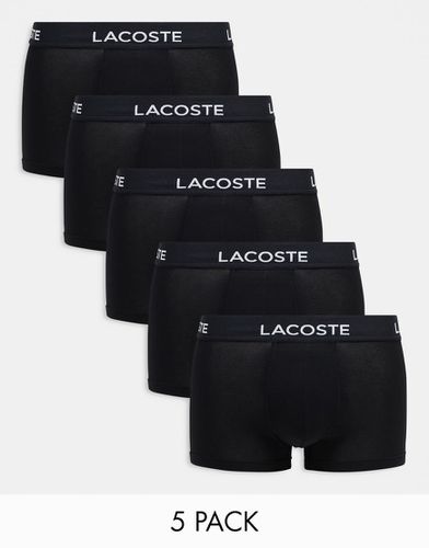 Essentials - Lot de 5 boxers - Lacoste - Modalova