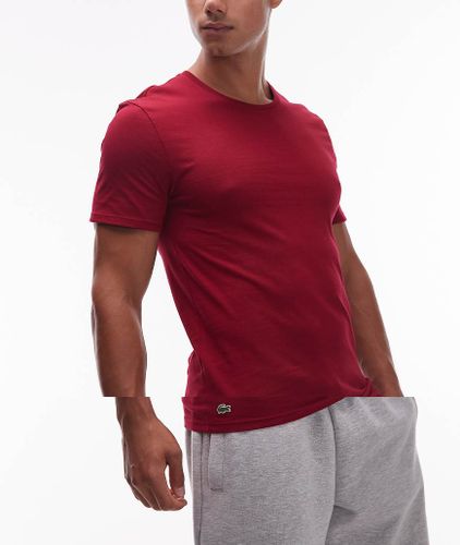 Lot de 3 t-shirts - Bleu et bordeaux - Lacoste - Modalova