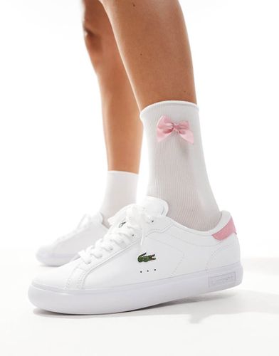 Powercourt - Baskets - /rose clair - Lacoste - Modalova