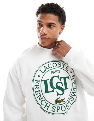 Sweat avec logo sur le devant - Lacoste - Modalova