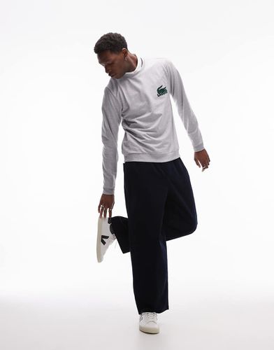 Lacoste - Sweat loungewear - Gris - Lacoste - Modalova