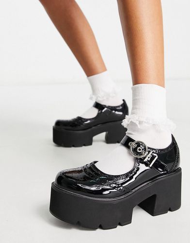 Dedicated - Chaussures à talon chunky - verni - Lamoda - Modalova