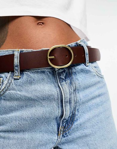 Arletha - Ceinture réversible en cuir - Noir et à logo - Levi's - Modalova