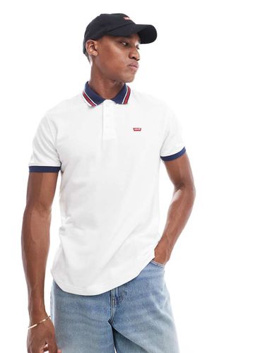 Polo en piqué à liserés et logo - Levi's - Modalova