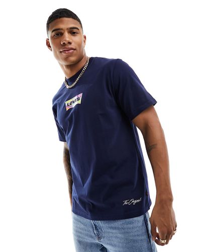 T-shirt avec logo de la marque centré multicolore métallisé - Levi's - Modalova