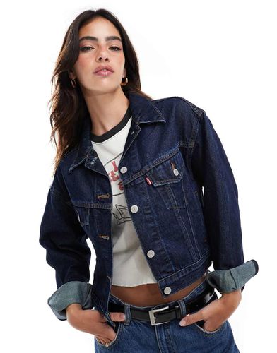 Veste camionneur en jean effet rétréci style années 90 - Bleu foncé - Levi's - Modalova