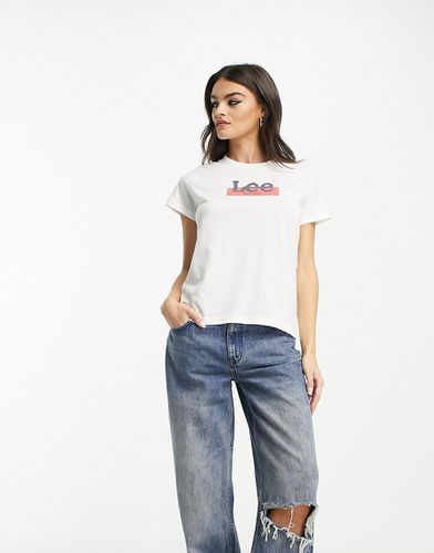 T-shirt avec logo - Crème - Lee Jeans - Modalova