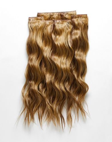 Lot de 5 extensions de cheveux ondulés 22" à clipser - Lullabellz - Modalova