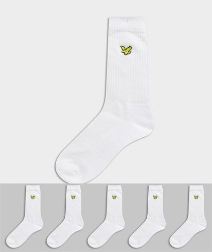 Lyle & Scott - Bodywear - Lot de 5 paires de chaussettes de sport - Lyle & Scott Bodywear - Modalova