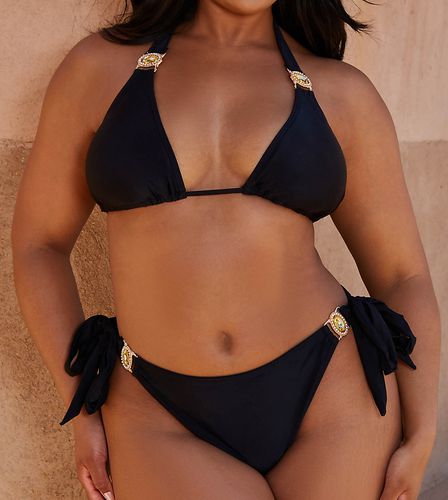 Curve x Bernadette Afia - Amour - Bas de bikini noué sur les côtés - Moda Minx - Modalova