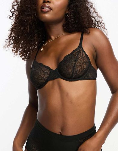 Soutien-gorge en dentelle à armatures - Monki - Modalova