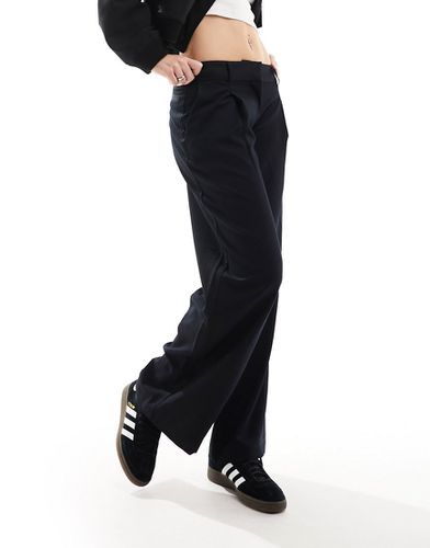 Pantalon large habillé à taille basse - Monki - Modalova