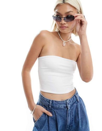 Monki - Top bustier - Blanc - Monki - Modalova