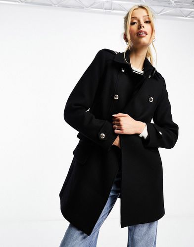 Manteau à double boutonnage en laine - Morgan - Modalova