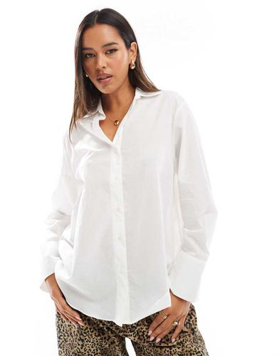 Chemise avec col à revers - cassé - Mango - Modalova