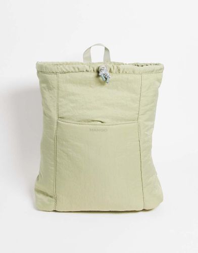 Sac à dos matelassé coupe baguette - pastel - Mango - Modalova