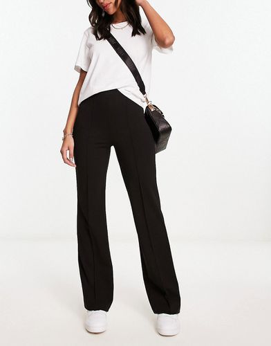 Pantalon d'ensemble évasé habillé - Noir - Mango - Modalova
