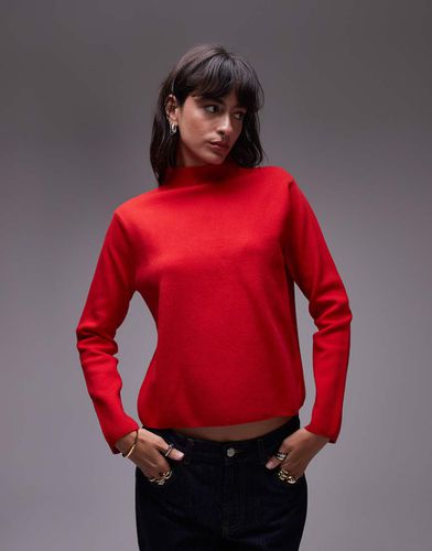 Pull en maille à col montant - Mango - Modalova