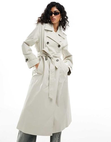 Trench-coat oversize - Beige clair - Mango - Modalova