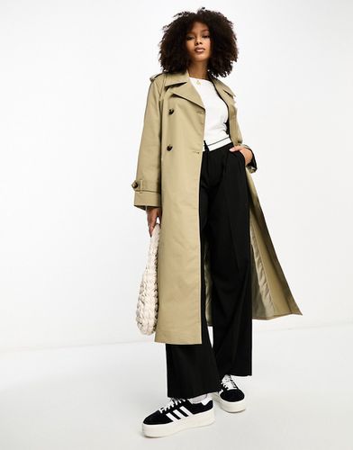 Trench-coat long oversize - Beige - Mango - Modalova