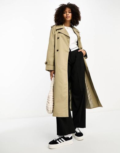 Trench-coat long oversize - Beige - Mango - Modalova