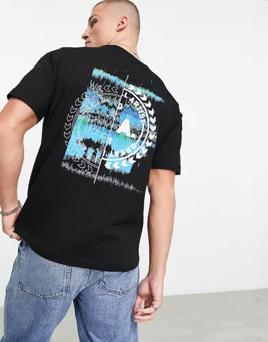 Surface To Air - T-shirt imprimé au dos - Noir - Marshall Artist - Modalova