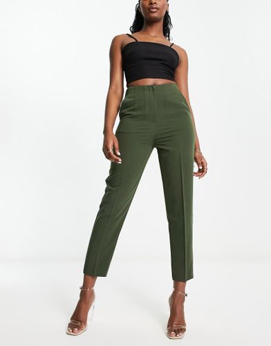 Pantalon cigarette - Kaki - Miss Selfridge - Modalova