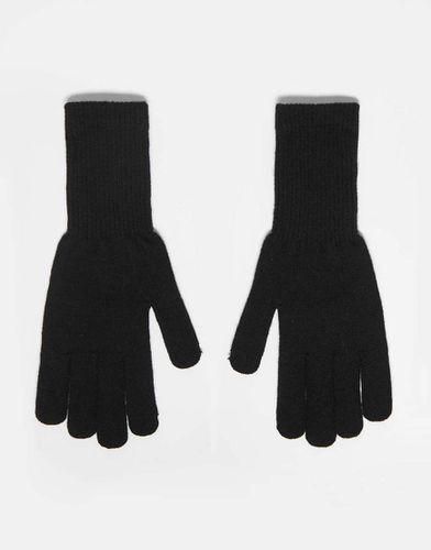 Man - Gants en maille unie pour écran tactile - My Accessories - Modalova