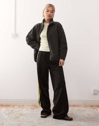 Polaire zippe  col chemine - Anthracite - Noisy May - Modalova