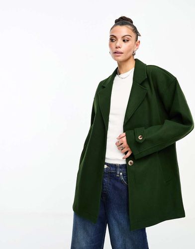 Veste blazer oversize coupe ample - Kaki - Noisy May - Modalova