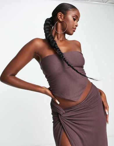 Top foulard - Expresso - Naked Wardrobe - Modalova