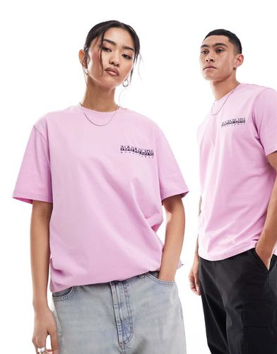 Napapijri - Makani - T-shirt - Rose - Napapijri - Modalova