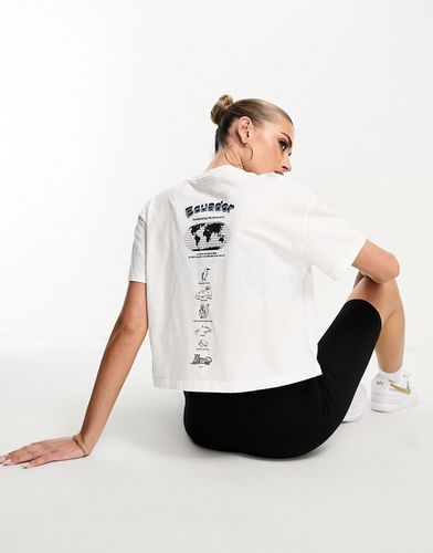 Chira - T-shirt crop top imprimé au dos - Napapijri - Modalova