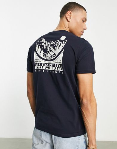 Lilo - T-shirt imprimé au dos - Napapijri - Modalova
