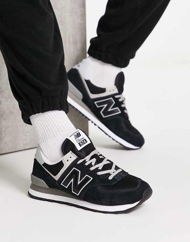 New Balance - Baskets 574 - Noir - New Balance - Modalova