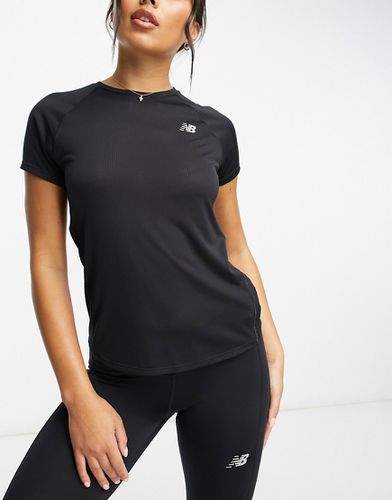 Impact Run - T-shirt à manches courtes - Noir - New Balance - Modalova