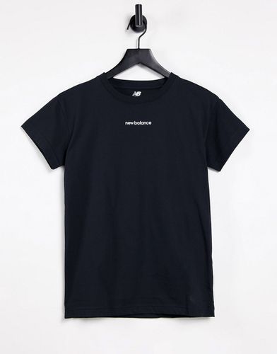 Relentless - T-shirt ras de cou à petit logo - New Balance - Modalova
